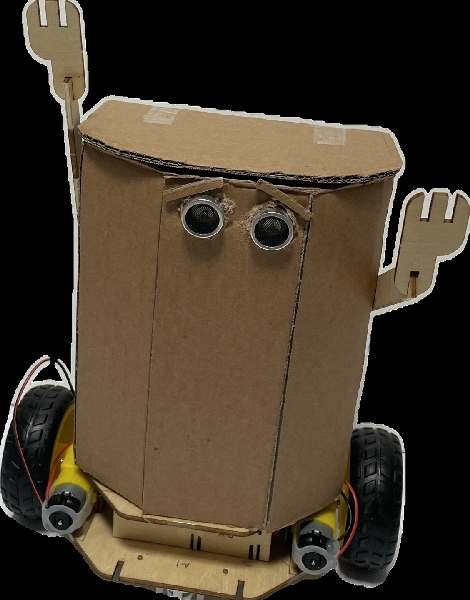 원격 조종 이동 & 자동 개폐 쓰레기통 ROLL - 창의적공학설계입문 5분반 10조 대표이미지